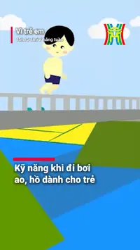Kỹ năng khi đi bơi ao, hồ d&agrave;nh cho trẻ em