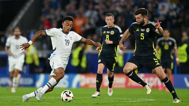 Scotland 1-1 Thụy Sĩ: Bất ph&acirc;n thắng bại