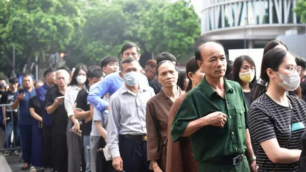 Nh&acirc;n d&acirc;n c&oacute; thể viếng Tổng B&iacute; thư từ 18h ng&agrave;y 25/7