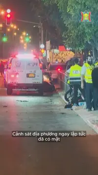 Cảnh s&aacute;t Israel điều tra vụ đ&aacute;nh bom ở Tel Aviv