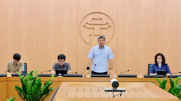 H&agrave; Nội họp khẩn, chỉ đạo ứng ph&oacute; lũ lớn