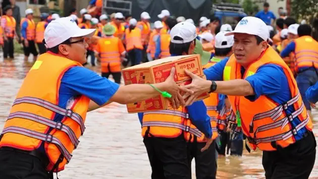 Những lưu &yacute; cho c&aacute;c đo&agrave;n cứu trợ v&ugrave;ng lũ