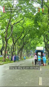 Tổng vệ sinh m&ocirc;i trường, khắc phục hậu quả b&atilde;o số 3