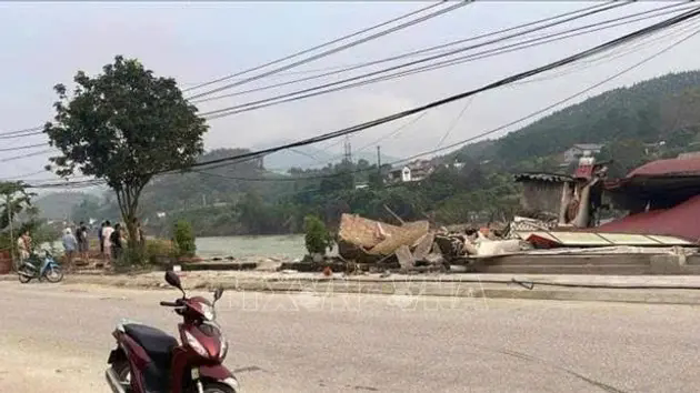 Sạt lở đất sau lũ diễn ra li&ecirc;n tiếp tại Y&ecirc;n B&aacute;i