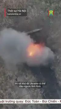 Nga xuy&ecirc;n thủng tuyến ph&ograve;ng thủ Ukraine