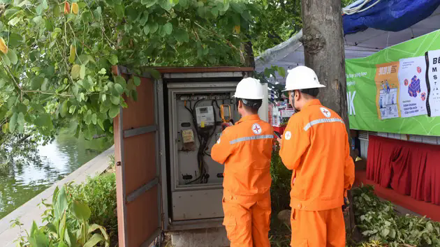 Đảm bảo điện phục vụ kỷ niệm 70 năm Giải ph&oacute;ng Thủ đ&ocirc;