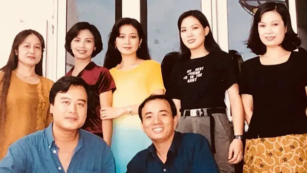 Những ph&aacute;t thanh vi&ecirc;n truyền h&igrave;nh H&agrave; Nội đầu ti&ecirc;n