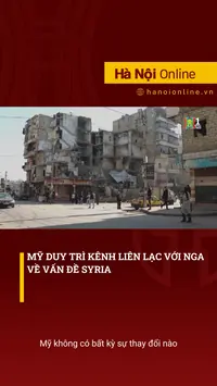 Mỹ duy tr&igrave; li&ecirc;n lạc với Nga về vấn đề Syria