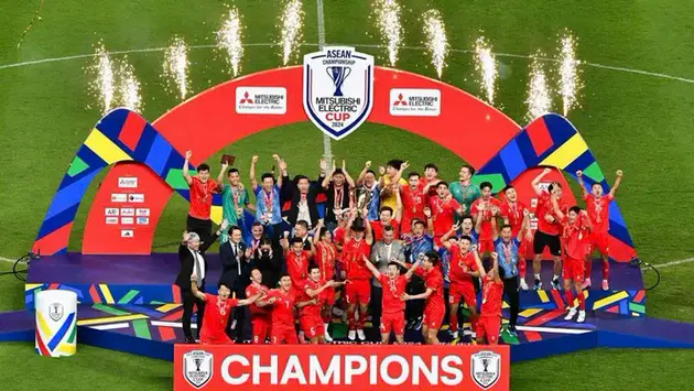 Đội tuyển Việt Nam 'v&ocirc; đối' ở cuộc bầu chọn ASEAN Cup