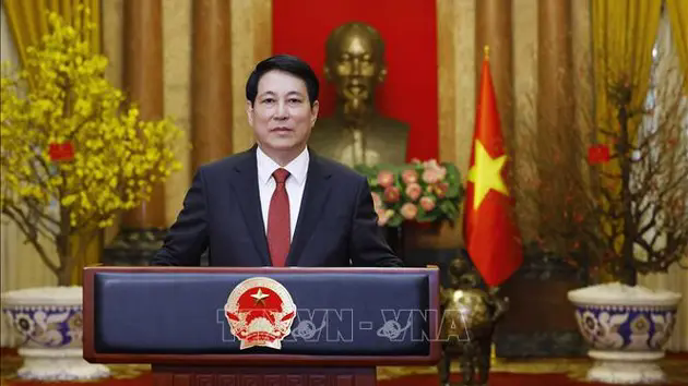 Th&ocirc;ng điệp ch&uacute;c Tết Ất Tỵ 2025 của Chủ tịch nước Lương Cường
