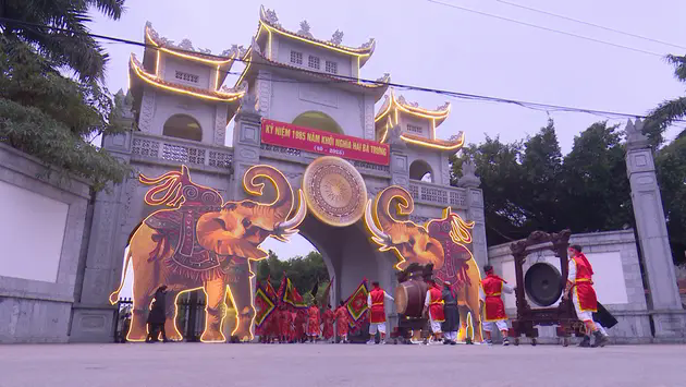 Khai mạc Lễ hội đền Hai B&agrave; Trưng