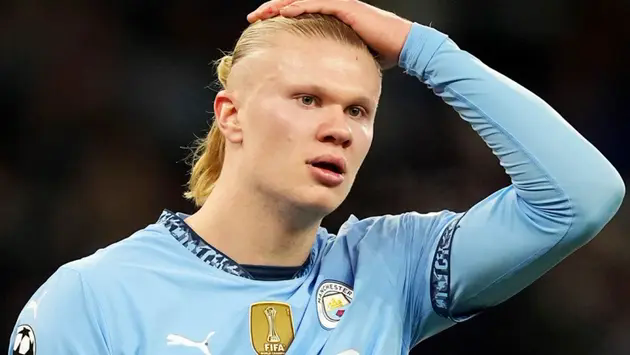 Man City nhận 'hung tin' từ Haaland