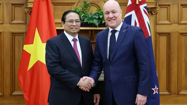 Thủ tướng New Zealand sắp thăm ch&iacute;nh thức Việt Nam