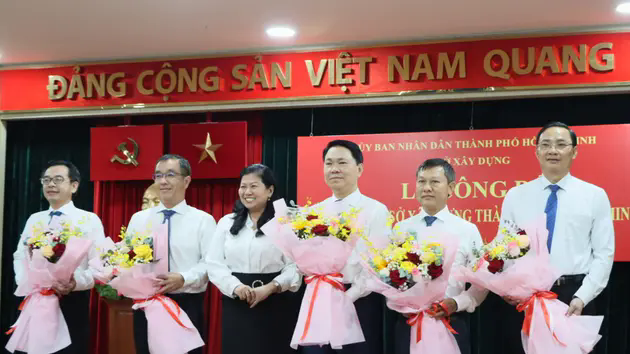 C&ocirc;ng bố th&agrave;nh lập Sở X&acirc;y dựng TP Hồ Ch&iacute; Minh