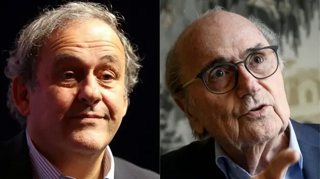 Cựu Chủ tịch FIFA v&agrave; huyền thoại Platini hầu t&ograve;a