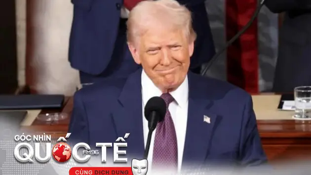 &Ocirc;ng Trump ph&aacute;t biểu 'kh&ocirc;ng c&oacute; g&igrave; mới' trước Quốc hội Mỹ