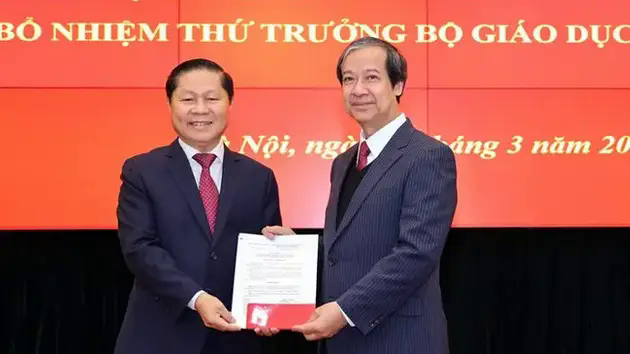 Bộ Gi&aacute;o dục v&agrave; Đ&agrave;o tạo c&oacute; th&ecirc;m Thứ trưởng mới
