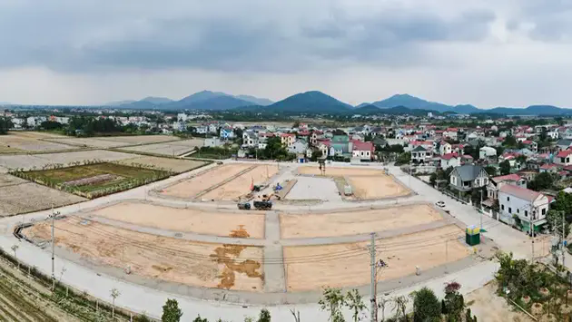 Đấu gi&aacute; lại đất S&oacute;c Sơn, cao nhất 48,9 triệu đồng/m&sup2;