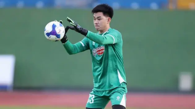 Thủ th&agrave;nh Văn Việt, hy vọng số 1 của HLV Kim Sang-sik