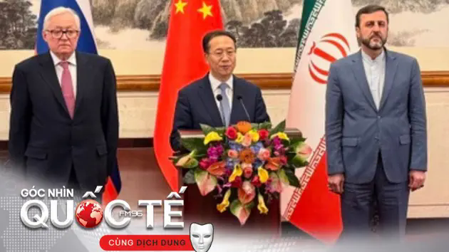 Nga, Trung Quốc v&agrave; Iran họp b&agrave;n về hạt nh&acirc;n của Iran