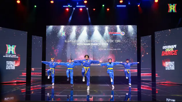 Vovinam Dance 2025 t&ocirc;n vinh v&otilde; thuật d&acirc;n tộc trong học sinh