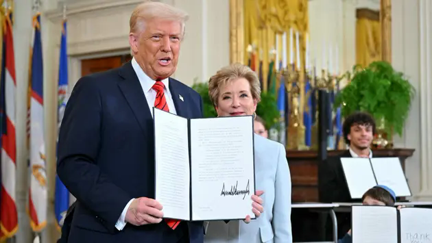 Nhật k&yacute; Trump 2.0 ng&agrave;y thứ 59: &Ocirc;ng Trump k&yacute; lệnh giải thể Bộ Gi&aacute;o dục