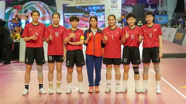 Cầu m&acirc;y Việt Nam lần đầu v&ocirc; địch World Cup