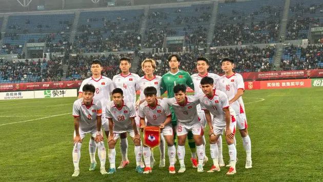 U22 Việt Nam lỡ cơ hội v&ocirc; địch CFA Team China 2025
