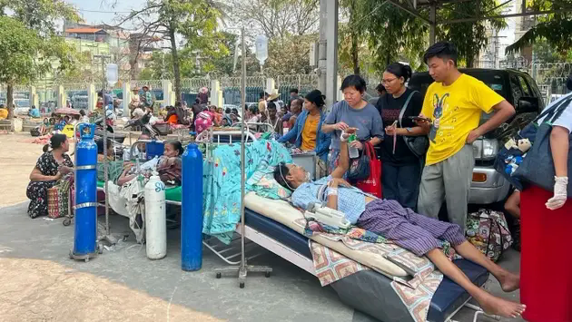 Số người chết ở Myanmar tăng, bệnh viện qu&aacute; tải