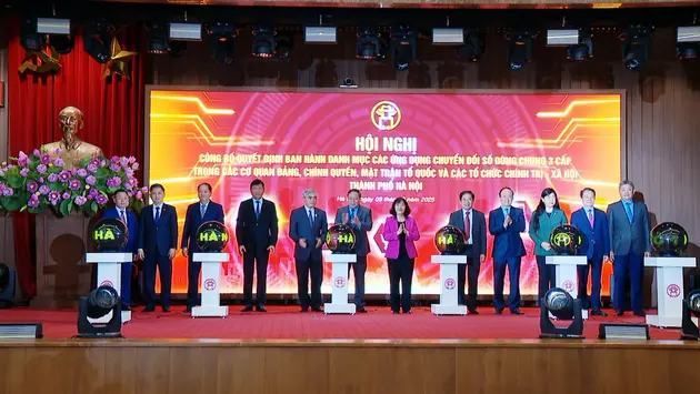 H&agrave; Nội chủ động trong c&ocirc;ng cuộc chuyển đổi số