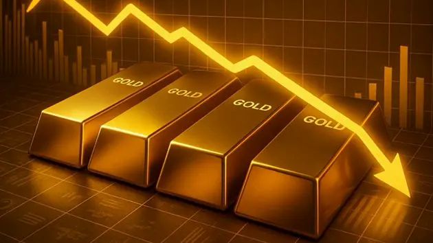 Gi&aacute; v&agrave;ng s&aacute;ng 8/4 đồng loạt giảm