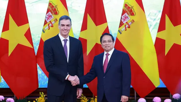 Việt Nam - T&acirc;y Ban Nha hướng tới n&acirc;ng cấp quan hệ l&ecirc;n đối t&aacute;c chiến lược to&agrave;n diện