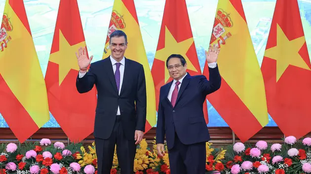 Việt Nam - T&acirc;y Ban Nha hướng tới quan hệ Đối t&aacute;c Chiến lược To&agrave;n diện