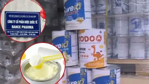 H&agrave; Nội th&ocirc;ng tin về vụ gần 600 loại sữa giả