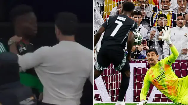 Bukayo Saka x&ocirc; x&aacute;t với Dani Carvajal