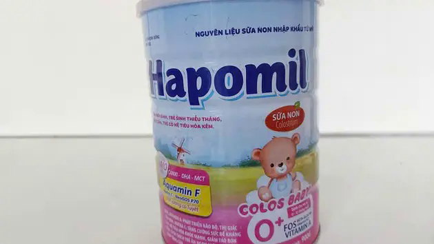 Sữa Hapomil nghi giả cung ứng v&agrave;o BVĐK tỉnh Bắc Kạn