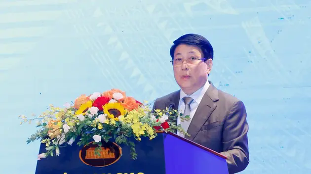 Chủ tịch nước ph&aacute;t biểu tại Hội thảo quốc tế 50 năm thống nhất đất nước