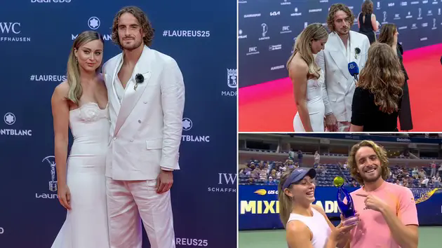 Paula Badosa v&agrave; Stefanos Tsitsipas &uacute;p mở về đ&aacute;m cưới