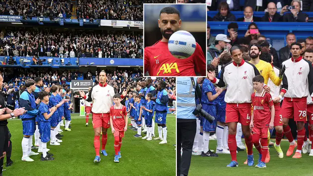 CĐV Chelsea la &oacute; trong nghi thức ch&agrave;o mừng Liverpool
