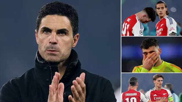 Mikel Arteta: &lsquo;Arsenal l&agrave; đội hay nhất Champions League 2024-2025&rsquo;