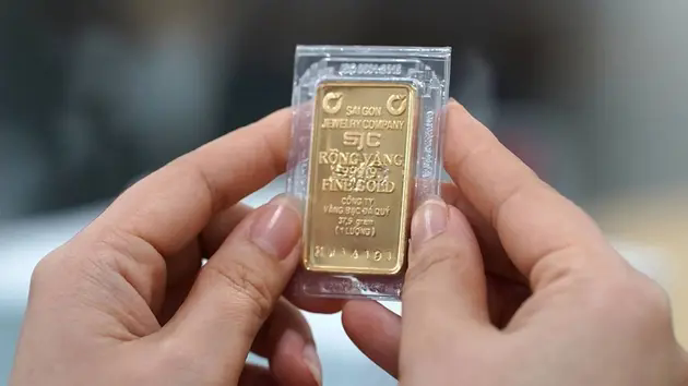Gi&aacute; v&agrave;ng trong nước tăng 1,2 triệu đồng/lượng ng&agrave;y 21/5