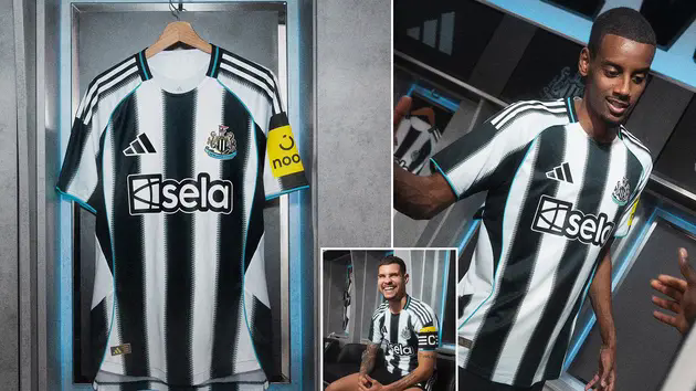 Newcastle ra mắt mẫu &aacute;o đấu s&acirc;n nh&agrave; m&ugrave;a giải 2025-2026