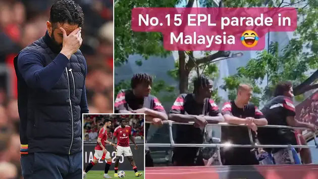 M&agrave;n diễu h&agrave;nh xe bu&yacute;t của Man United bị chế giễu
