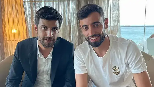 Người đại diện Bruno Fernandes đ&agrave;m ph&aacute;n trực tiếp với Al-Hilal