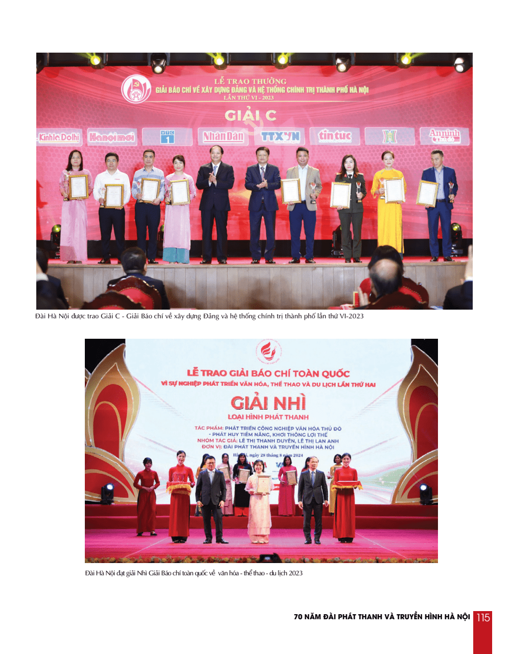 Đ&agrave;i H&agrave; Nội 70 năm tự h&agrave;o c&ugrave;ng Thủ đ&ocirc; ph&aacute;t triển - trang 115