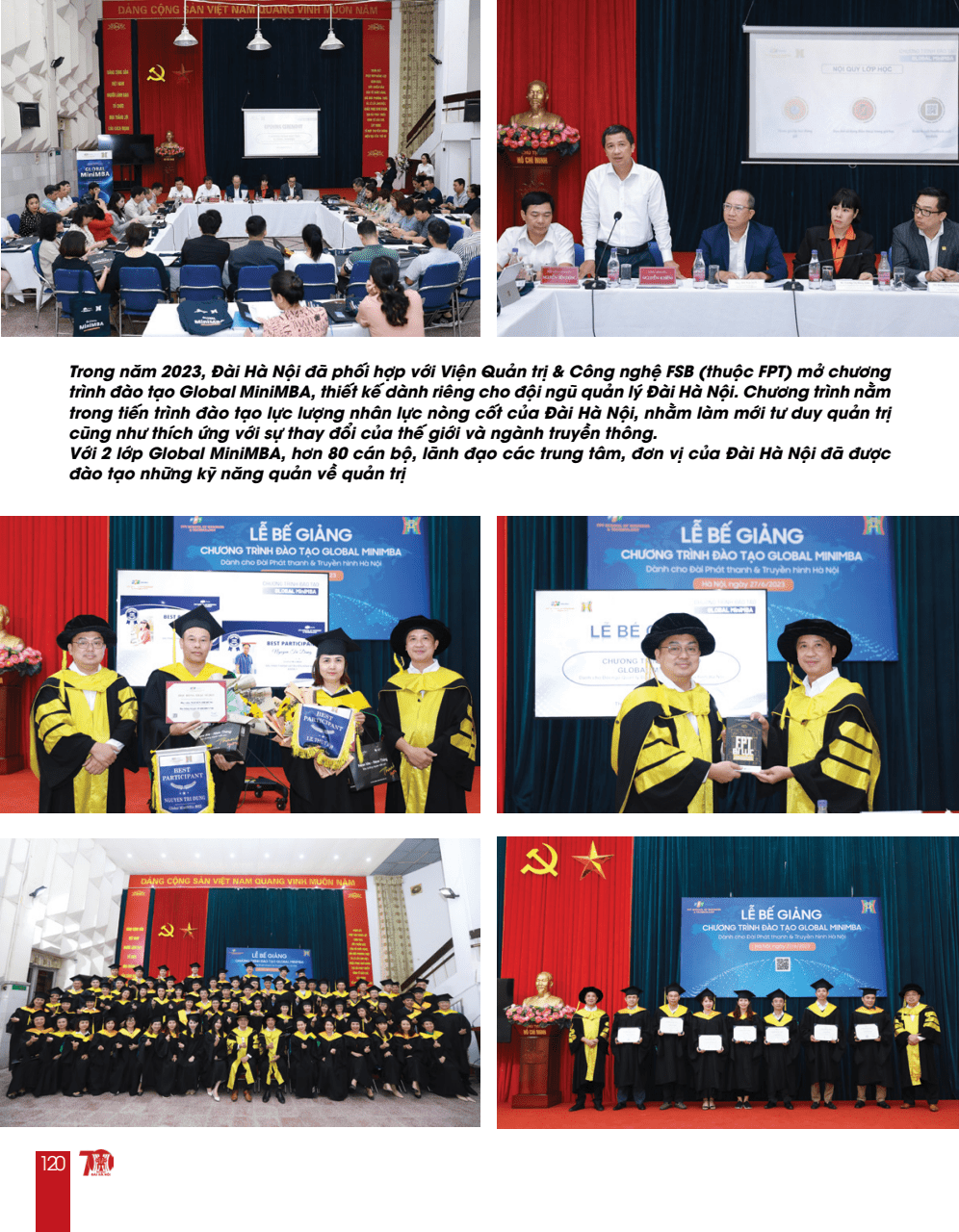 Đ&agrave;i H&agrave; Nội 70 năm tự h&agrave;o c&ugrave;ng Thủ đ&ocirc; ph&aacute;t triển - trang 120