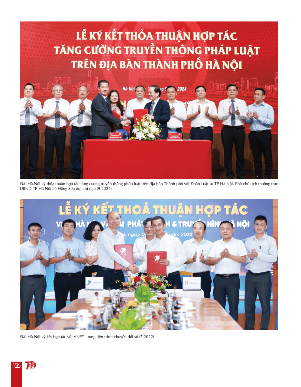 Đ&agrave;i H&agrave; Nội 70 năm tự h&agrave;o c&ugrave;ng Thủ đ&ocirc; ph&aacute;t triển - trang 126