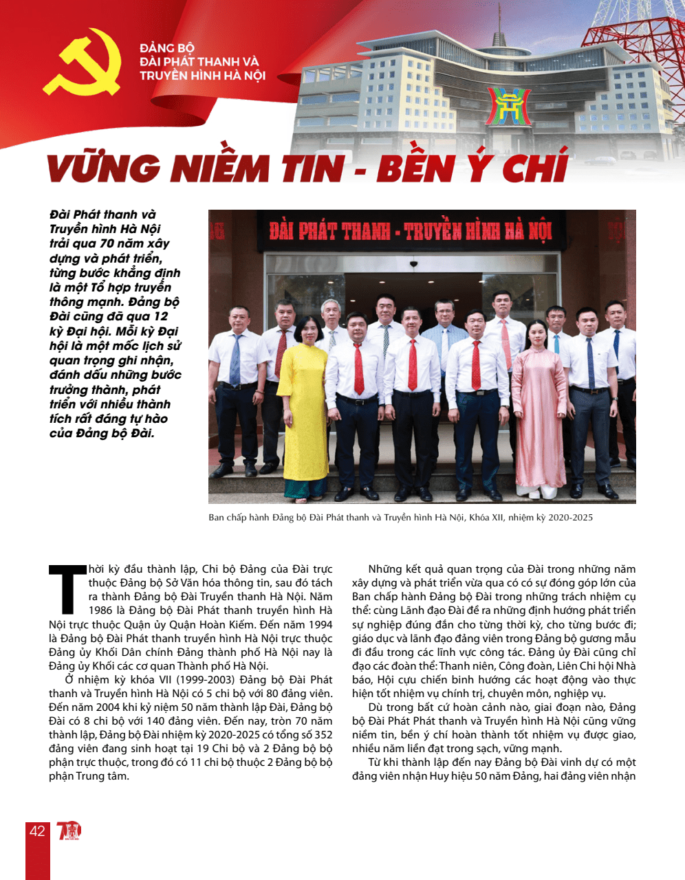 Đ&agrave;i H&agrave; Nội 70 năm tự h&agrave;o c&ugrave;ng Thủ đ&ocirc; ph&aacute;t triển - trang 42