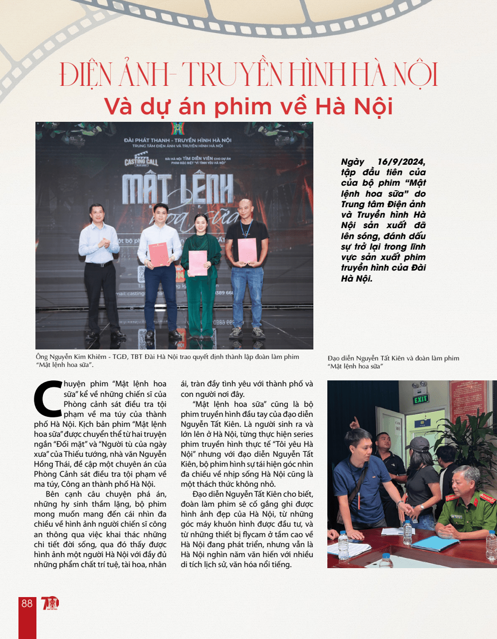 Đ&agrave;i H&agrave; Nội 70 năm tự h&agrave;o c&ugrave;ng Thủ đ&ocirc; ph&aacute;t triển - trang 88