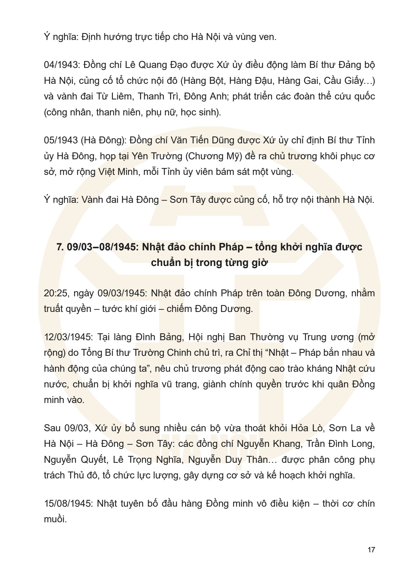 Dưới ngọn cờ Đảng - H&agrave; Nội viết n&ecirc;n Thi&ecirc;n anh h&ugrave;ng ca - trang 17